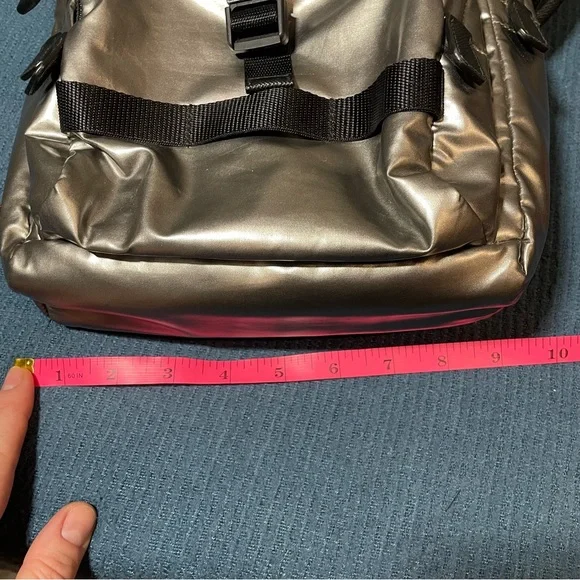Prada Metallic Silver Backpack - Picture 11 of 11